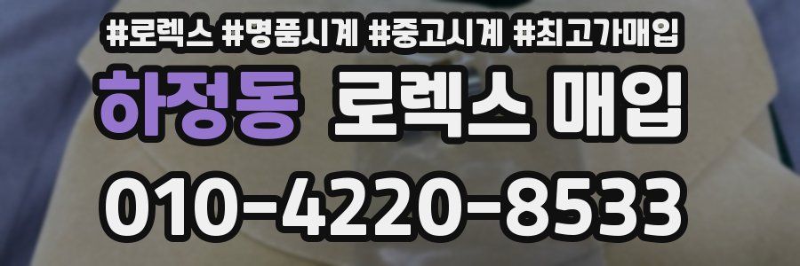 하정동 로렉스 매입