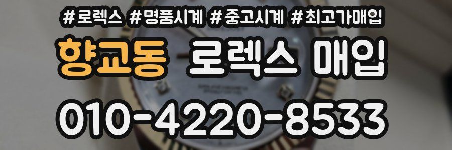 향교동 로렉스 매입