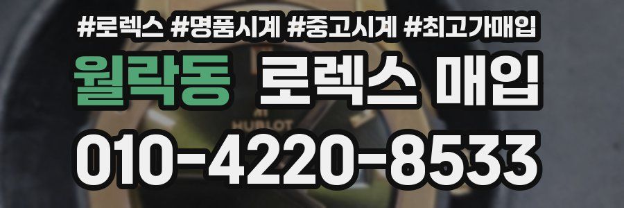 월락동 로렉스 매입