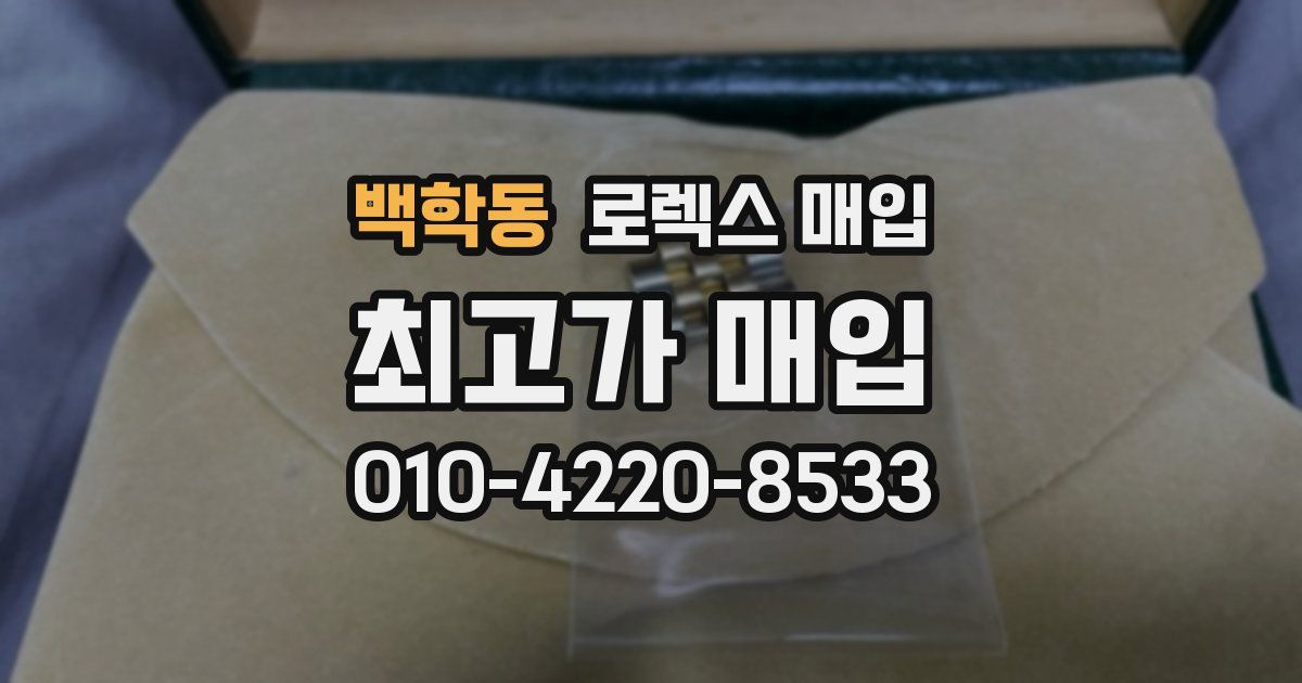 백학동 로렉스 매입