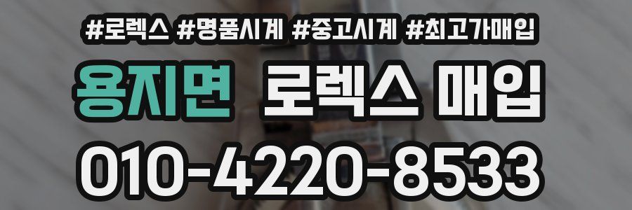 용지면 로렉스 매입