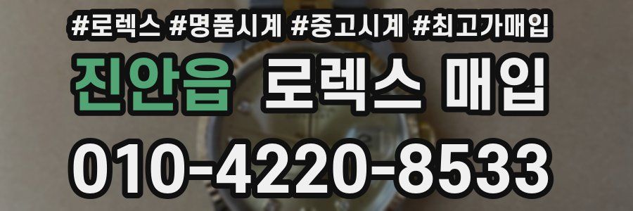 진안읍 로렉스 매입