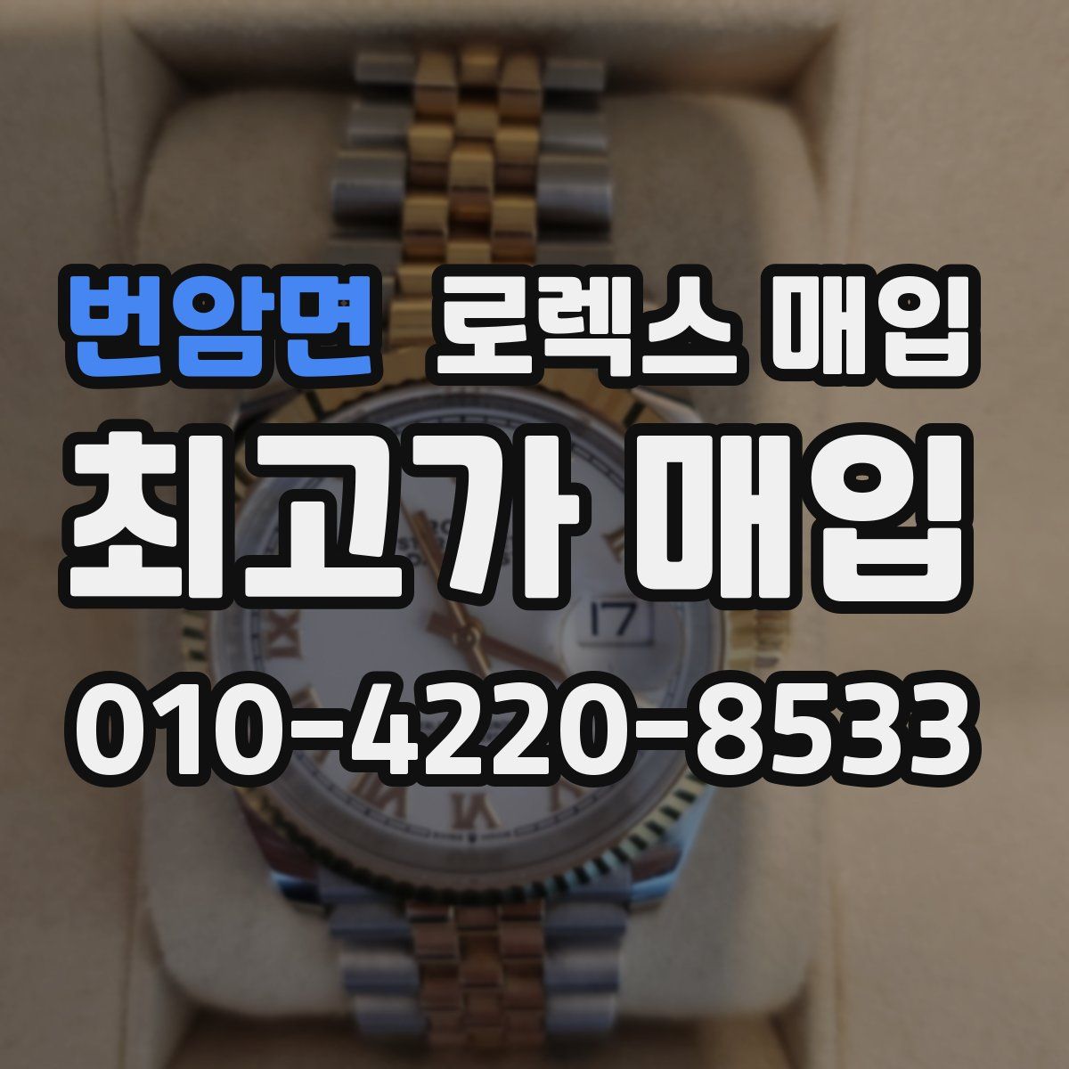 번암면 로렉스 매입