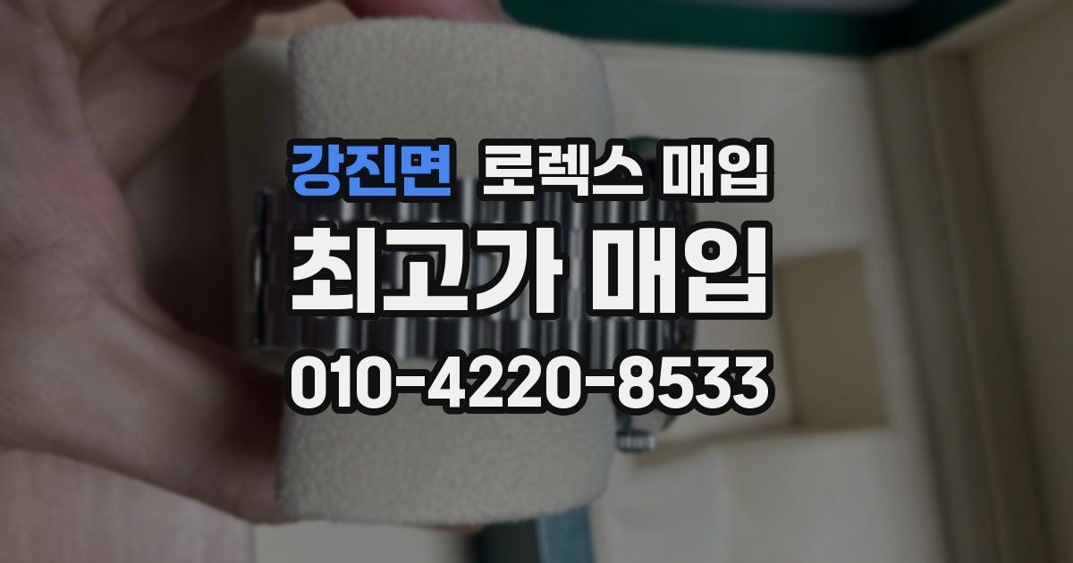 강진면 로렉스 매입