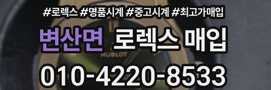 변산면 로렉스 매입