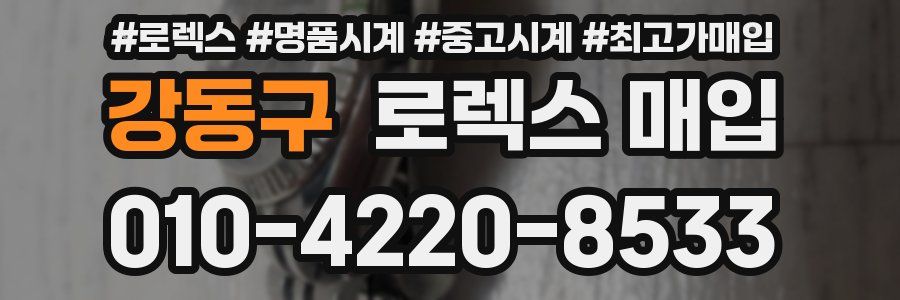 강동구 로렉스 매입