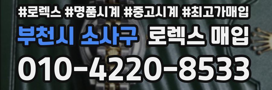 부천시 소사구 로렉스 매입