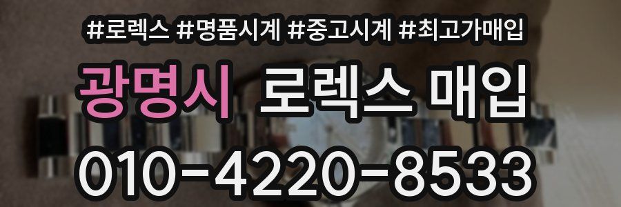 광명시 로렉스 매입