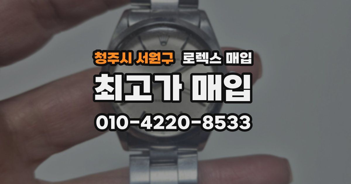 청주시 서원구 로렉스 매입