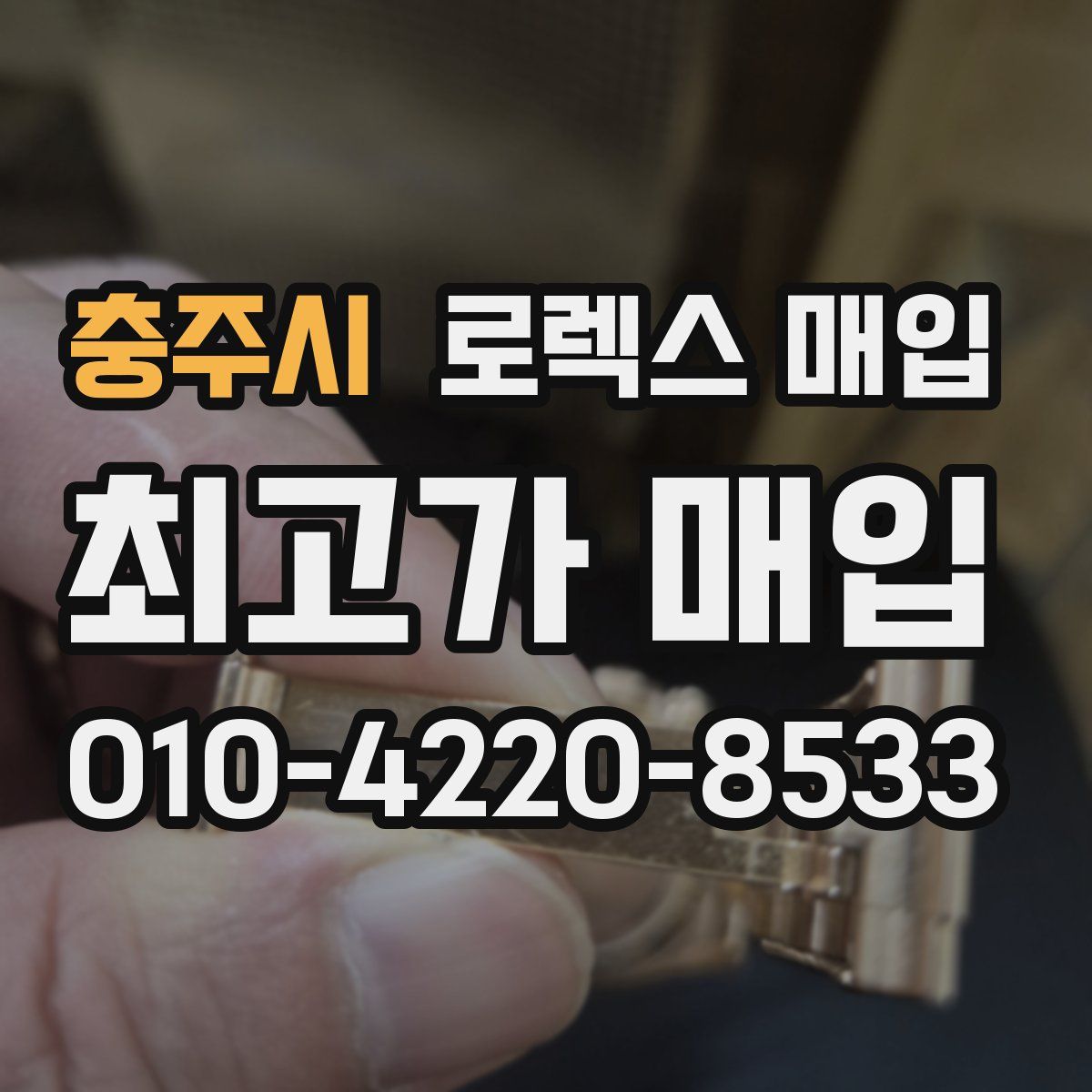 충주시 로렉스 매입