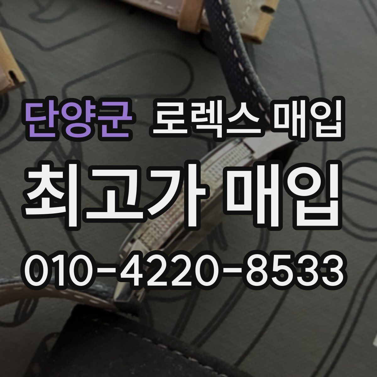 단양군 로렉스 매입