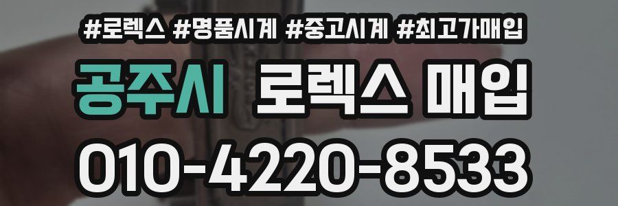 공주시 로렉스 매입