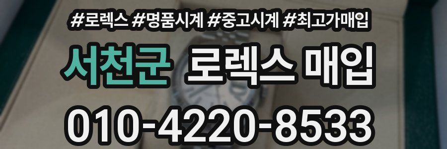 서천군 로렉스 매입