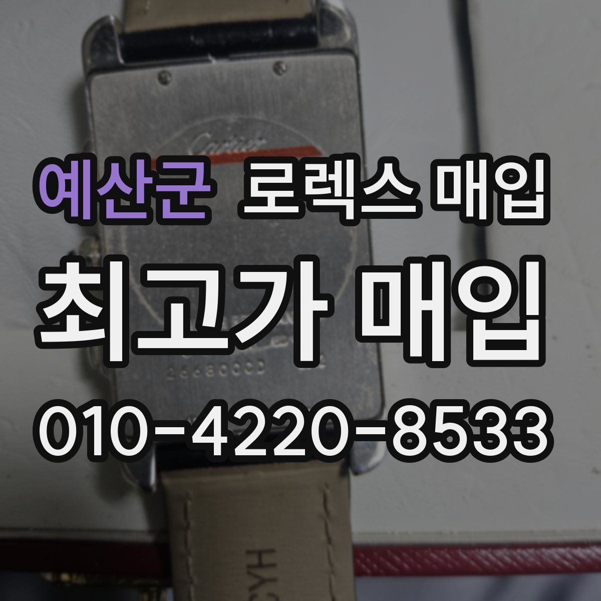 예산군 로렉스 매입