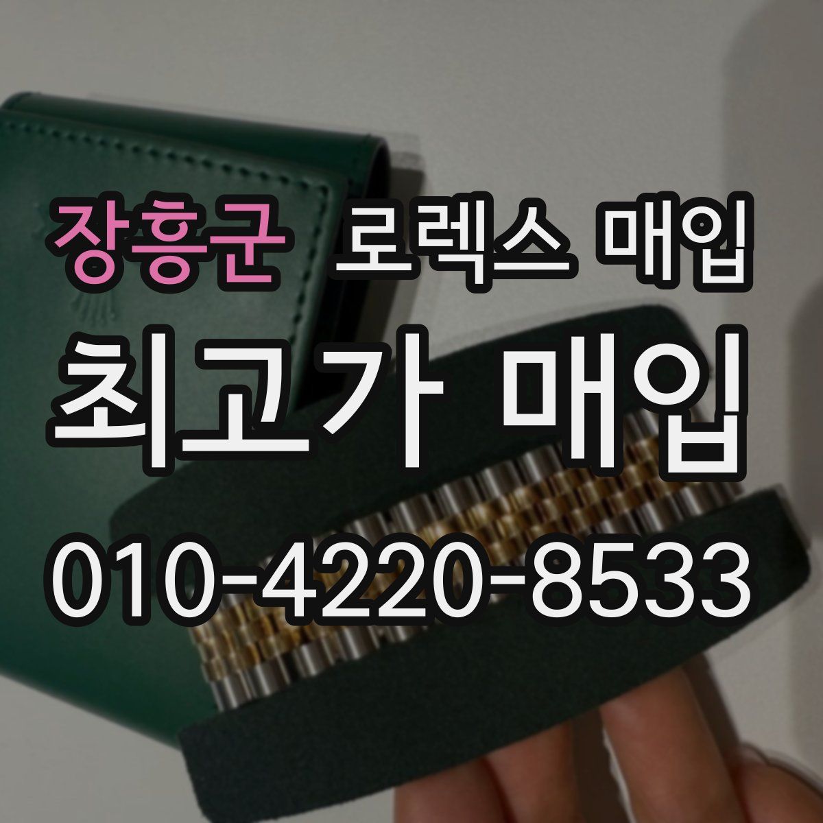 장흥군 로렉스 매입