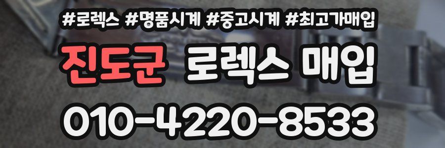 진도군 로렉스 매입