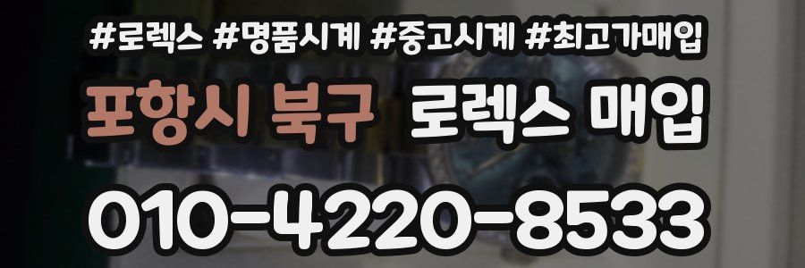 포항시 북구 로렉스 매입