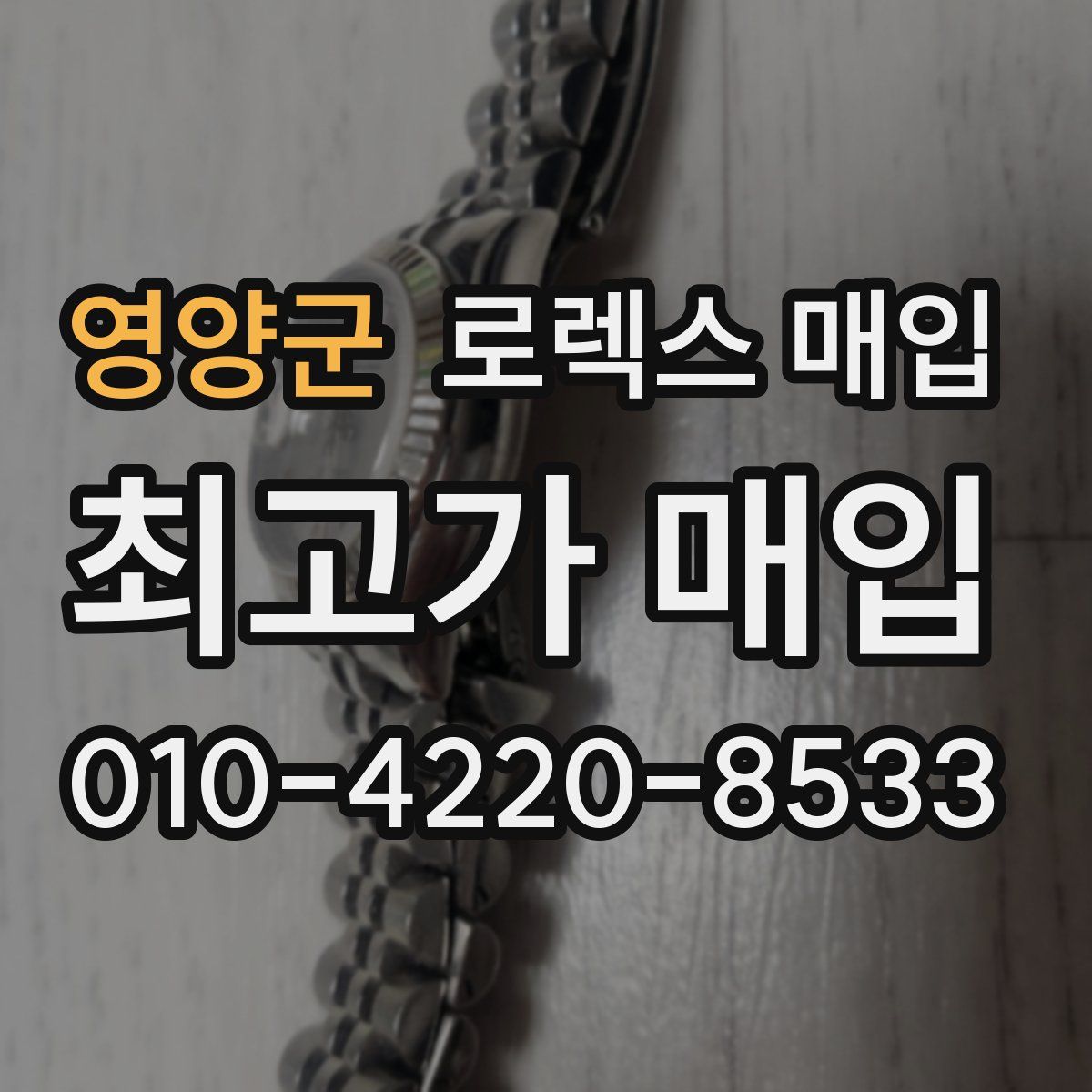 영양군 로렉스 매입