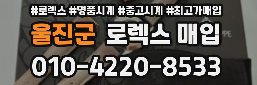 울진군 로렉스 매입