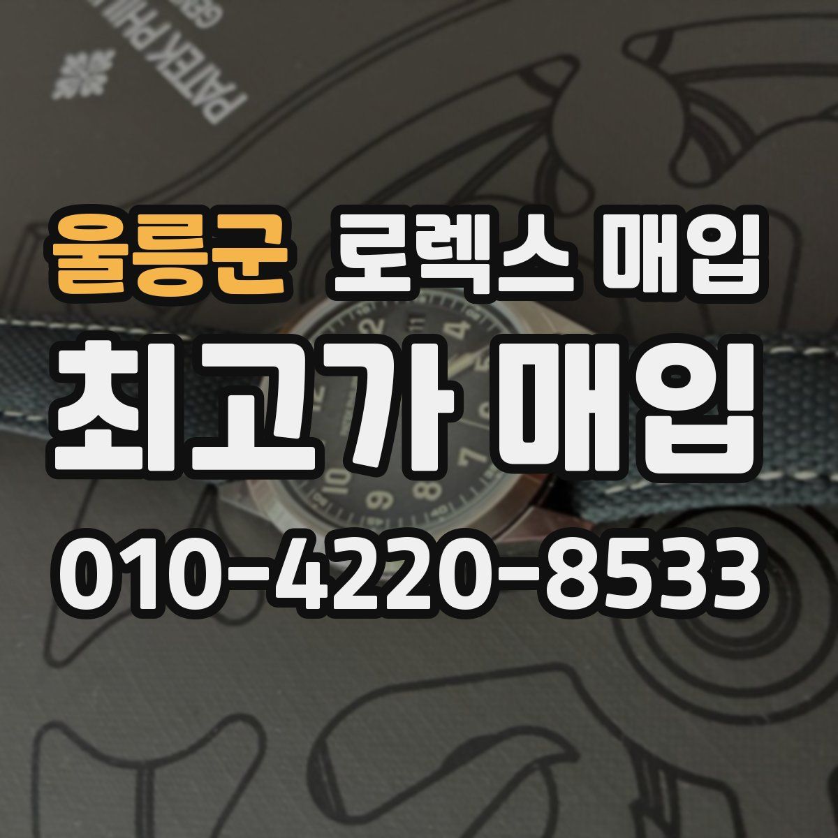 울릉군 로렉스 매입