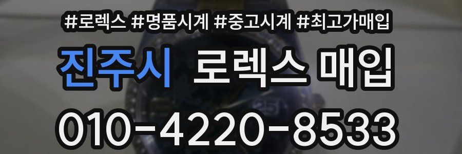 진주시 로렉스 매입