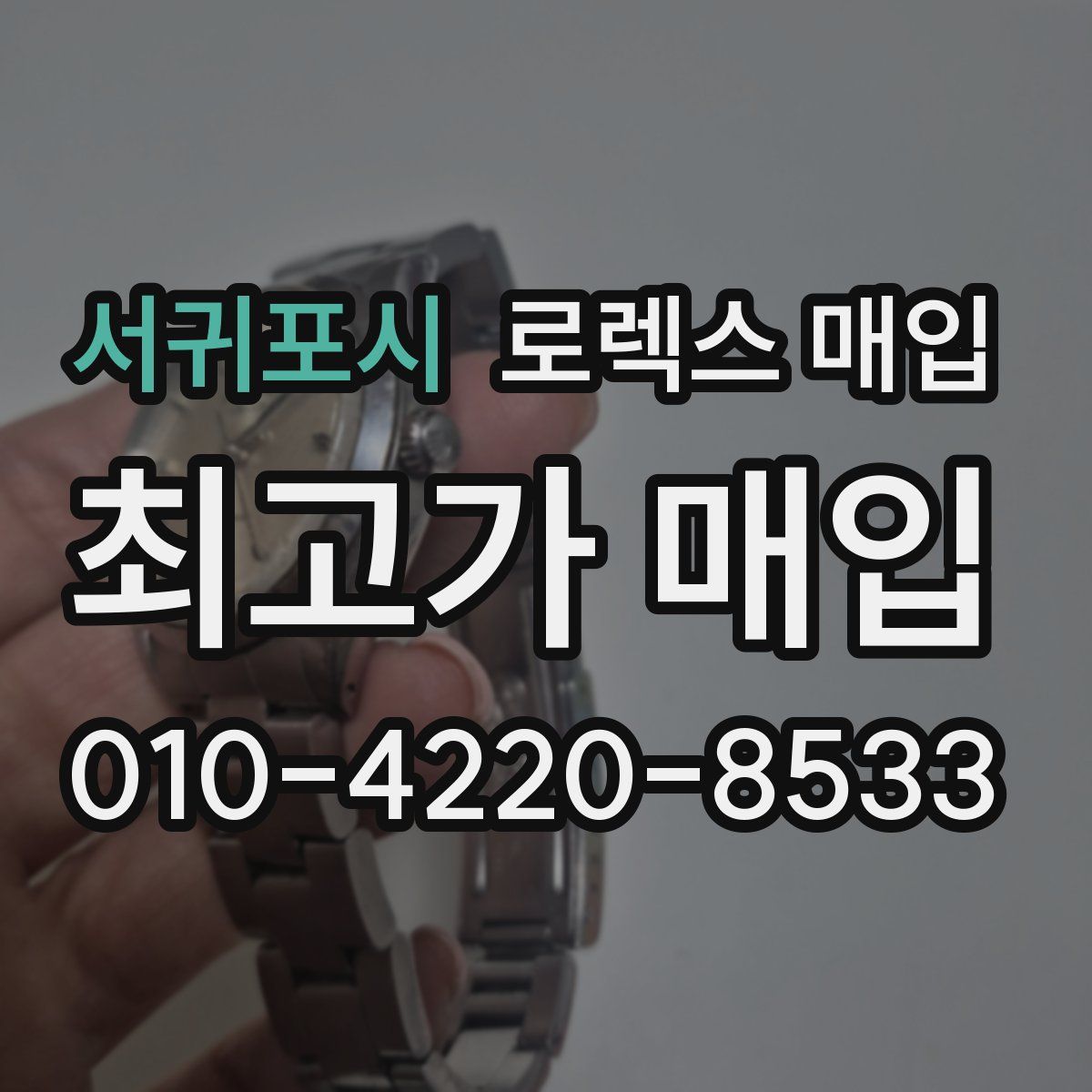 서귀포시 로렉스 매입