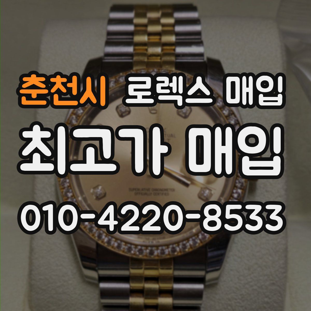 춘천시 로렉스 매입