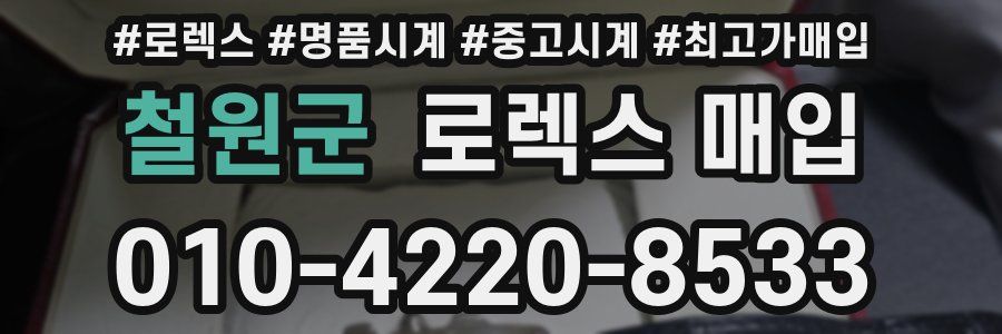 철원군 로렉스 매입