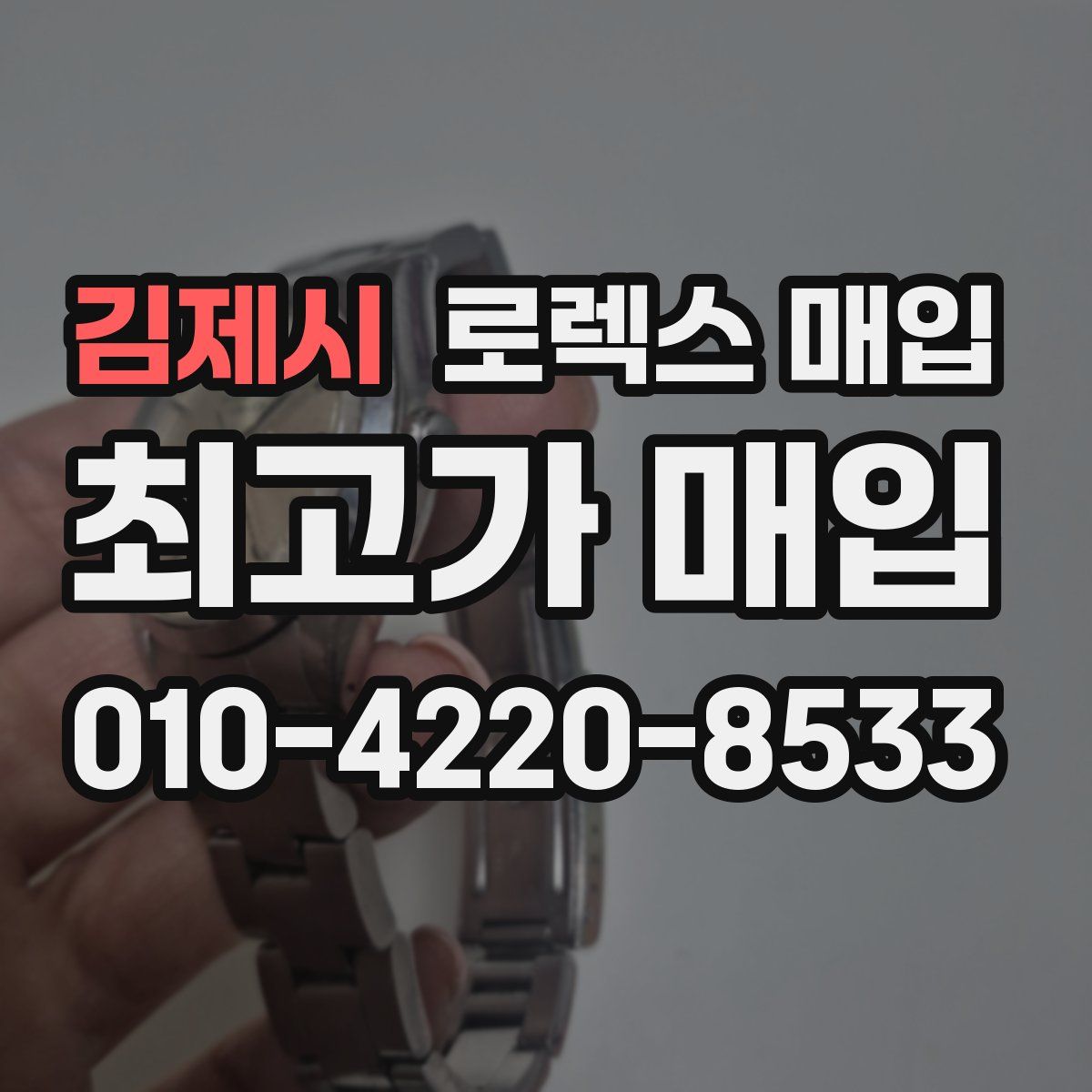 김제시 로렉스 매입