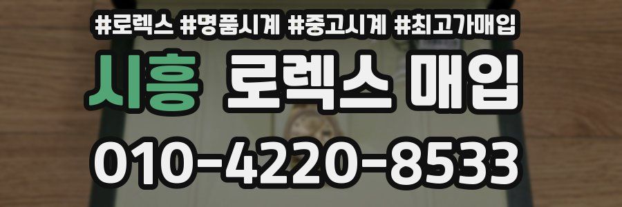 시흥 로렉스 매입