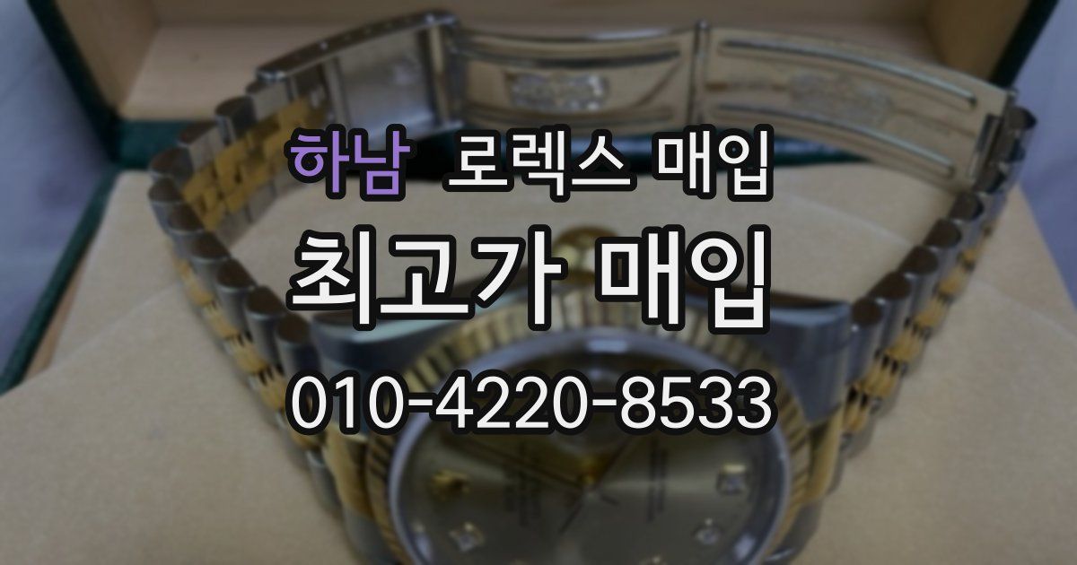 하남 로렉스 매입