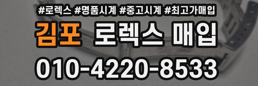 김포 로렉스 매입