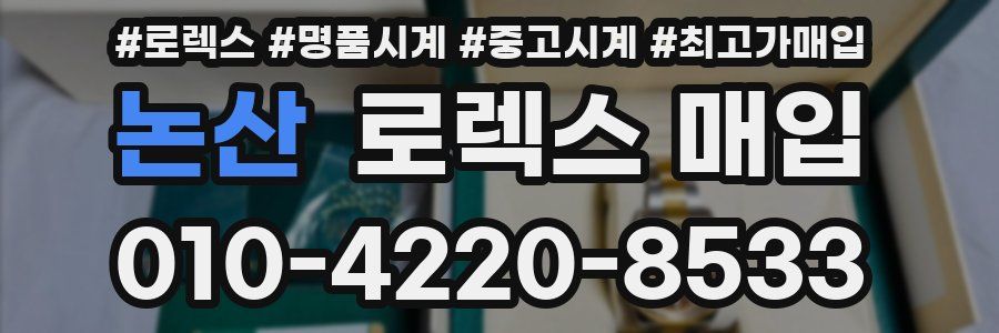 논산 로렉스 매입