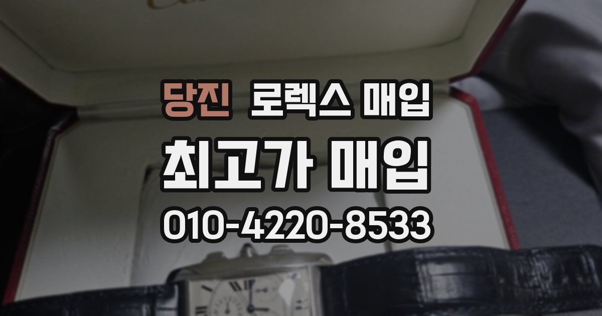 당진 로렉스 매입