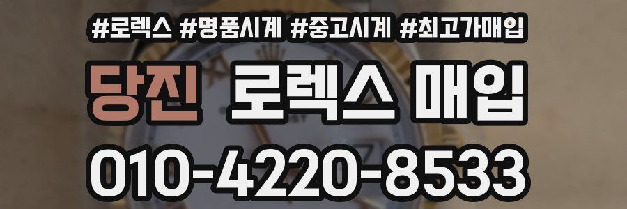 당진 로렉스 매입