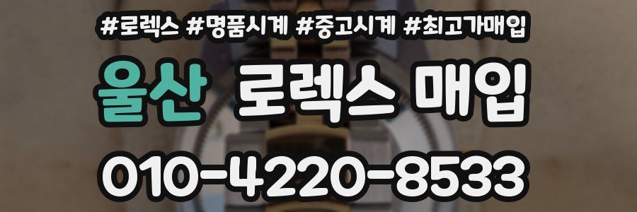 울산 로렉스 매입
