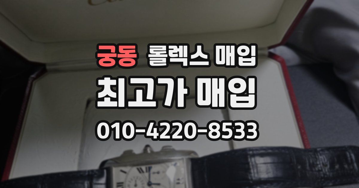 궁동 롤렉스 매입