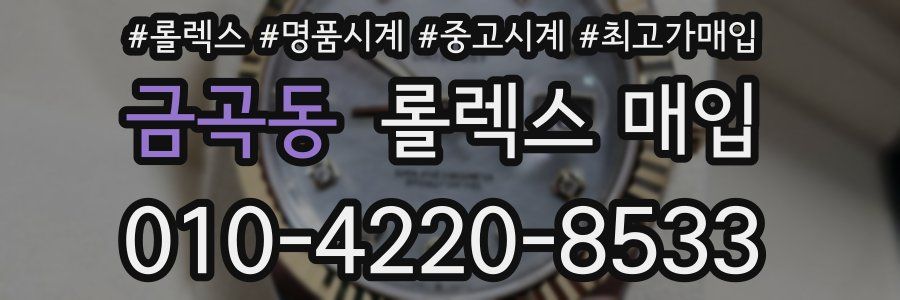 금곡동 롤렉스 매입