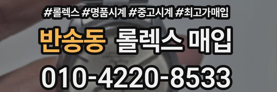 반송동 롤렉스 매입