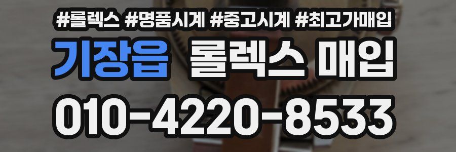 기장읍 롤렉스 매입