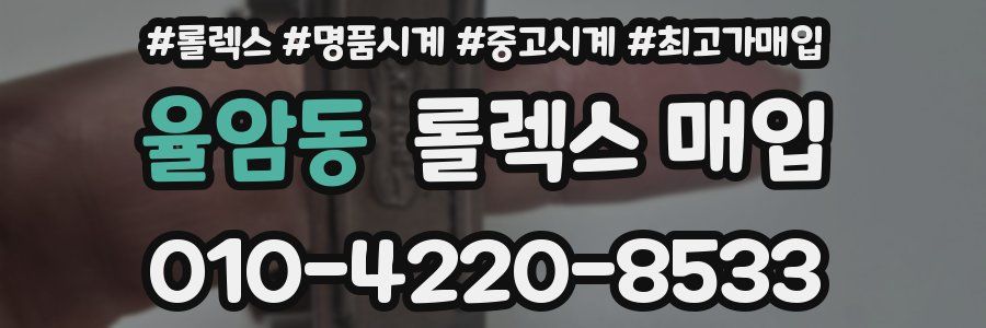 율암동 롤렉스 매입