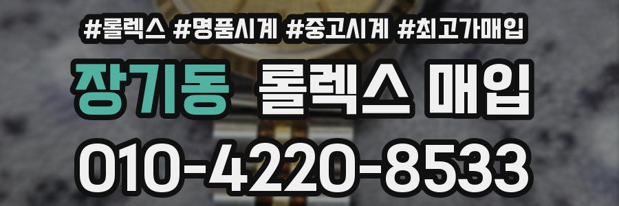 장기동 롤렉스 매입