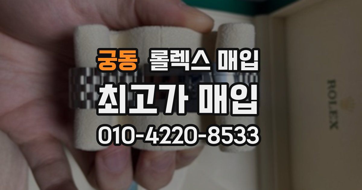 궁동 롤렉스 매입