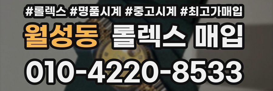 월성동 롤렉스 매입