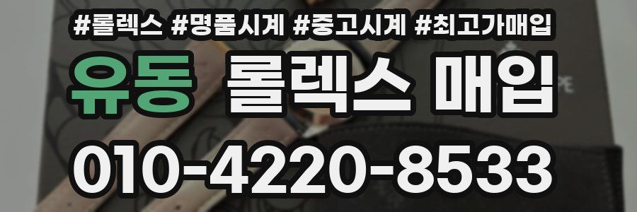 유동 롤렉스 매입