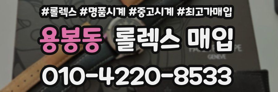 용봉동 롤렉스 매입