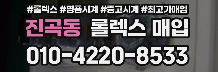 진곡동 롤렉스 매입
