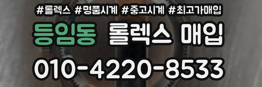 등임동 롤렉스 매입
