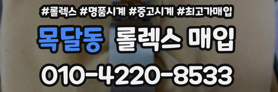 목달동 롤렉스 매입