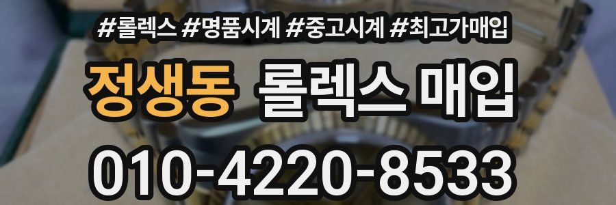 정생동 롤렉스 매입